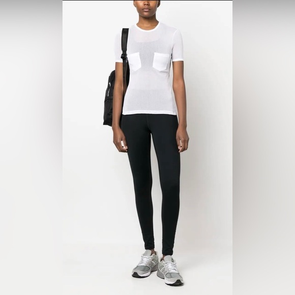 Filippa K Tops - FILIPPA K 
Pocket-Detail Mesh Cotton T-Shirt size XS